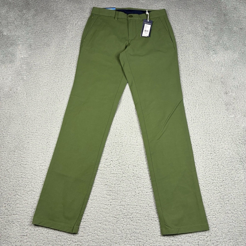 Vineyard Vines OTG Pants Mens 28x32 Green Performance Stretch Golf Chino NWT